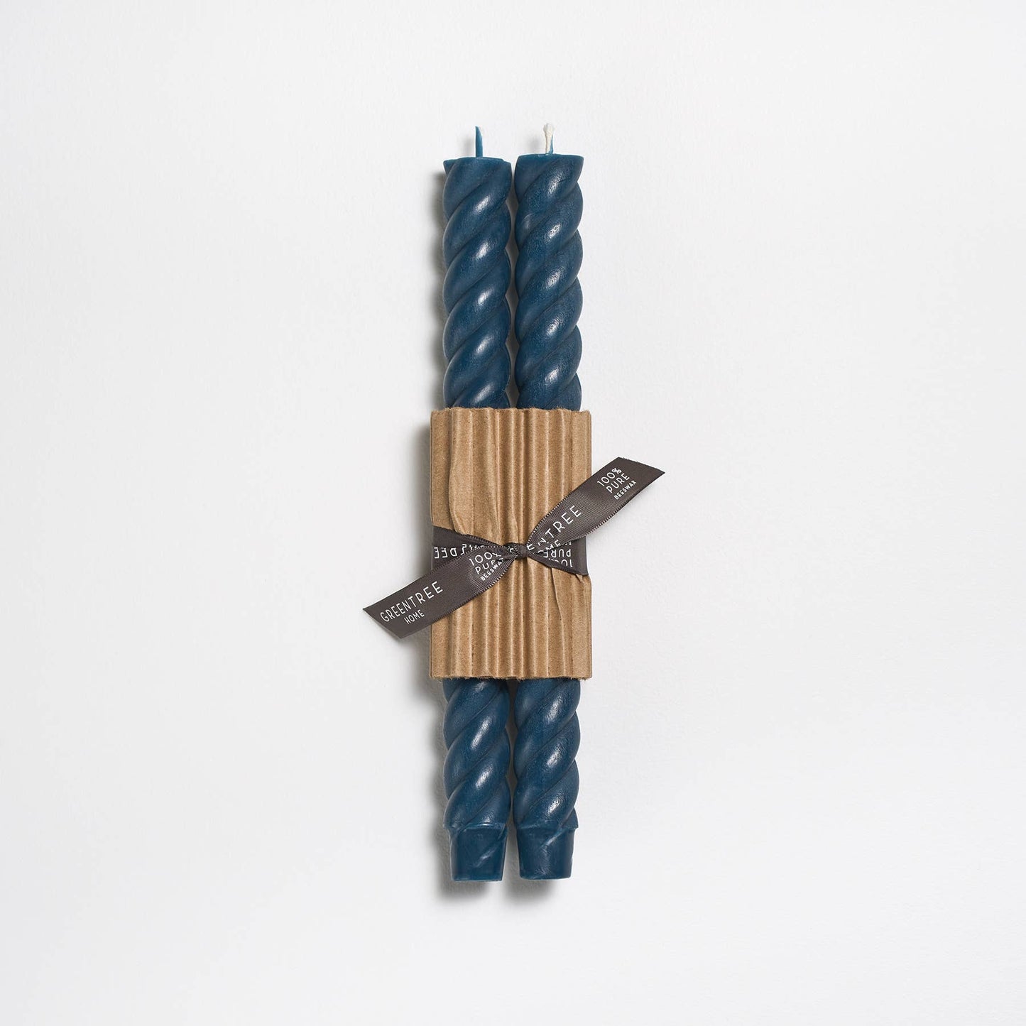 10" Rope Taper Candles: Sage