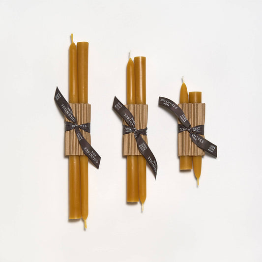 Every Day Taper Candles: Goldenrod / 10"