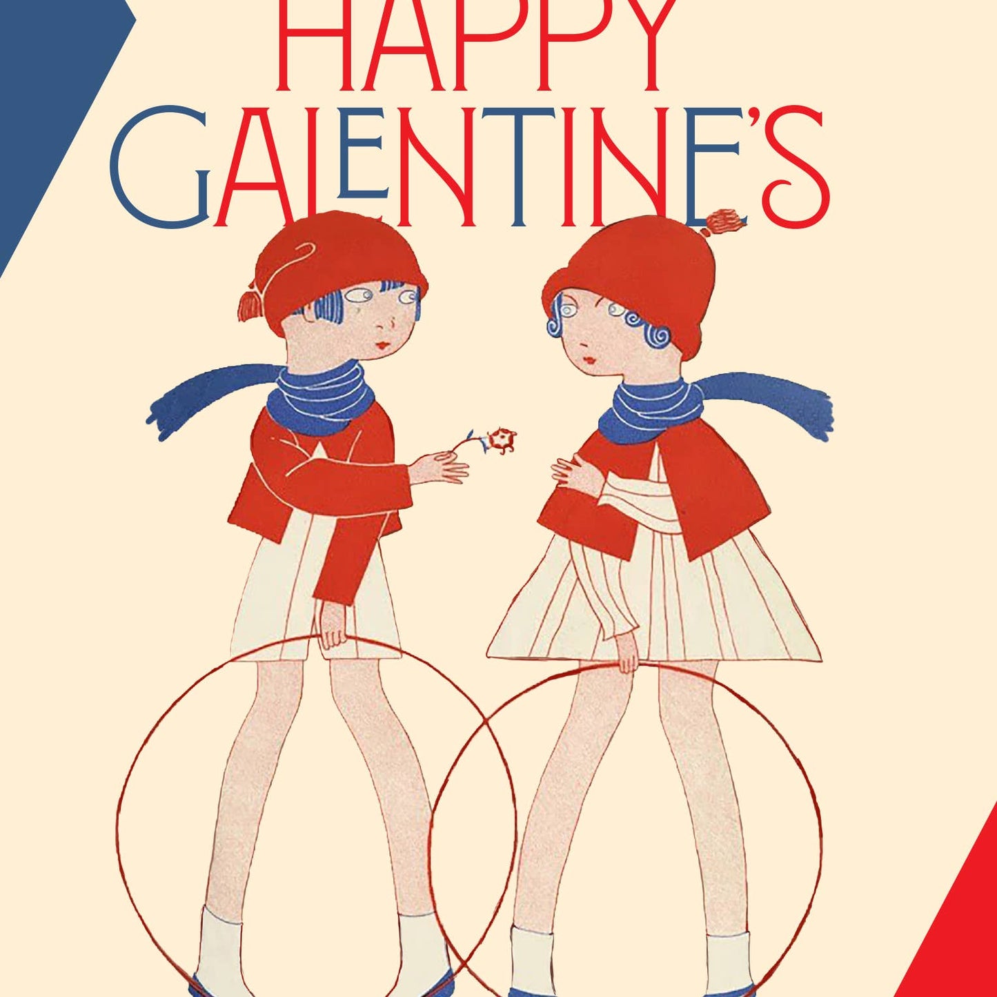 GALENTINES valentine card