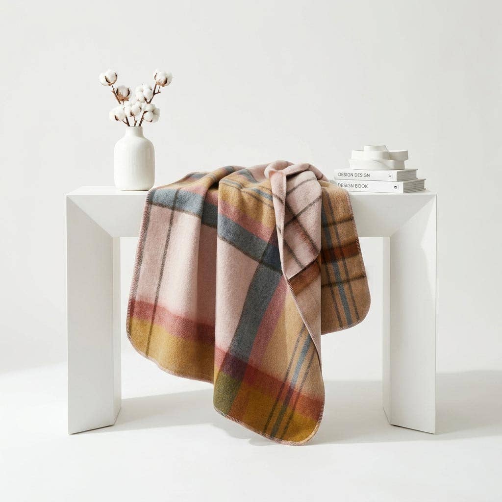 Alpaca Throw Blanket - Reef: Throw     (45x70)