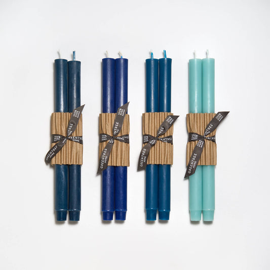 12" Church Taper Candles: Goldenrod