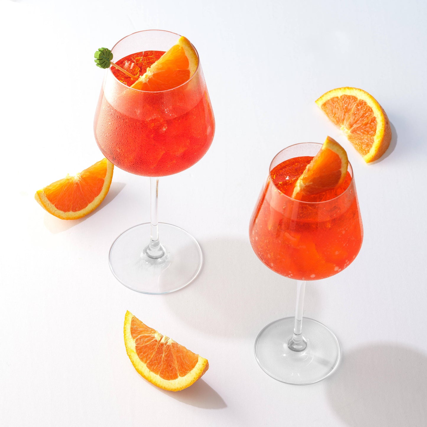 Layla Crystal Stemmed Wine Glasses, 17 Oz: Lead-Free Crystal