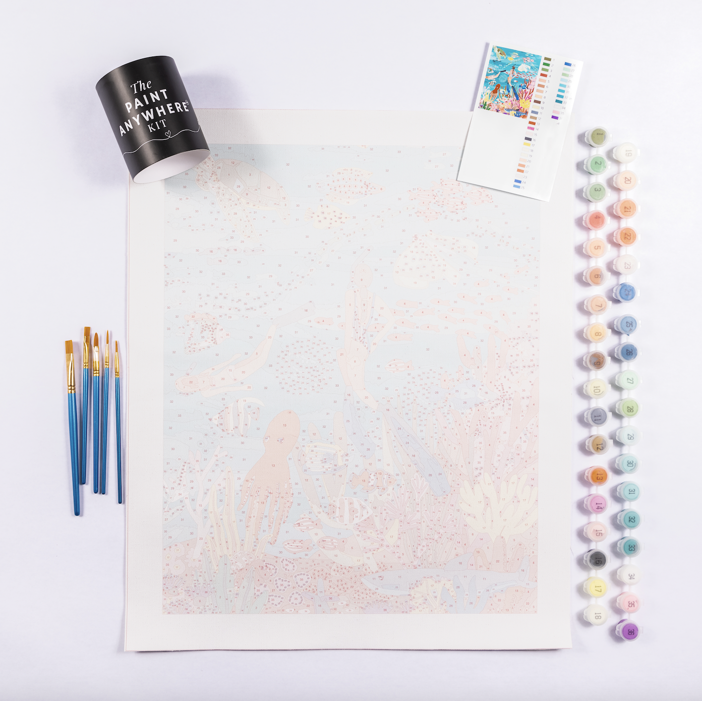 Under the Sea Paint by Numbers Deluxe