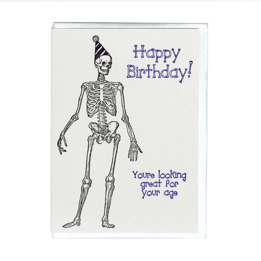 Great for your Age Birthday Greeting Card
